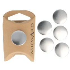 Knoop Milward - Blazer Metaal Zilver 6 stuks - 19mm