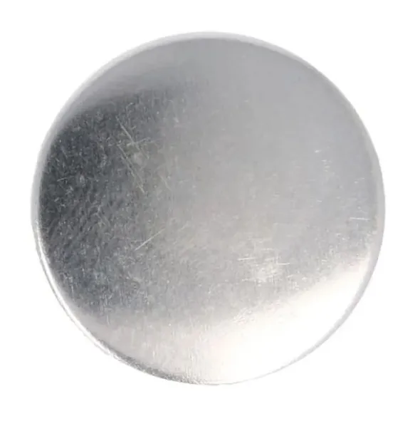 Knoop Milward - Blazer Metaal Zilver 10 stuks - 15mm