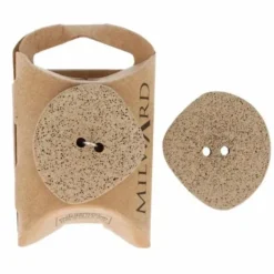Knoop Milward - 2-gaats Beige/Bruin Melange 2 stuks - 37mm