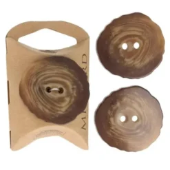 Knoop Milward - 2-gaats gemarmerd ringen 2 stuks - 35mm