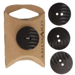 Knoop Milward - 2-gaats hout half gegroefd 4 stuks - 25mm