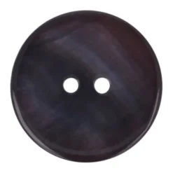 Knoop - Parelmoer Antraciet - 25mm