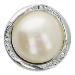 Knoop - Parel Silver - 22mm