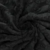 Knuffelfleece - Paw Prints - Black