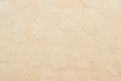 Knuffelfleece - Paw Prints - Champagne