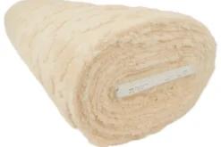 Knuffelfleece - Paw Prints - Champagne