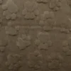 Knuffelfleece - Paw Prints - Dark Taupe