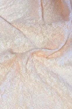 Lace - Flowers and Barok - Soft Light Salmon