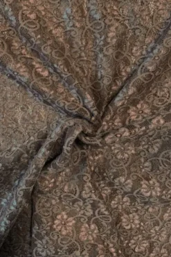 Lace - Flowers and Barok - Taupe/Brown