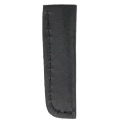 Leren koordeinden handmade - Klein Zwart