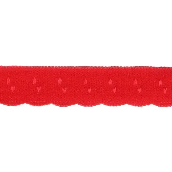 Lingerie Elastisch Vouwkant - Red