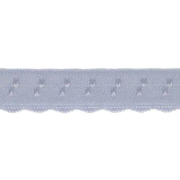 Lingerie Elastisch Vouwkant - Light Grey