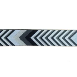 Luxe Tassenband - Arrow - Black/White/Beige