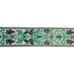Luxe Tassenband 50mm - Bohemian - Turquoise