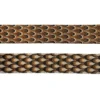 Luxe Tassenband - Peacock - Brown/Black/Ocher