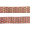 Luxe Tassenband - Peacock - Pink /Grey/Caramel
