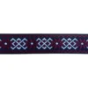 Luxe Tassenband - Snowflake - Bordeaux/Black/Beige