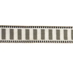 Luxe Tassenband - Stripes - Off White/Grey