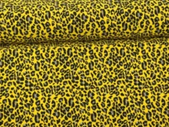 Lycra - Bright Yellow Panther