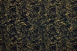 Lycra - Camel and Black Bubble Art