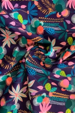 Lycra - Colorful Plants om Dark Purple