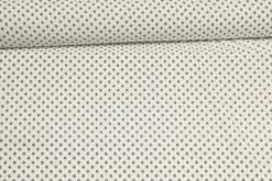 Lycra - Cubes Black On White