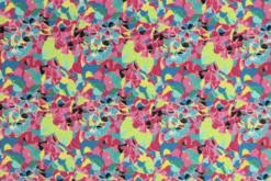 Lycra - Flowers and Leaves Multicolor