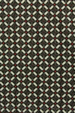 Lycra - Graphic daisy red