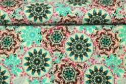 Lycra - Ibiza Design Blue/Pink/Brown