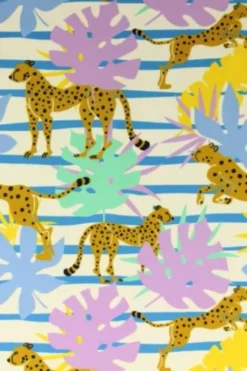Lycra - Jumping Cheetah Light