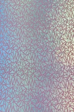 Lycra Lamé - Mosaic Silver/Old Pink