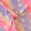 Lycra - Pastel Dream of White Daisies