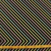 Lycra - Pastel Stripes on Black