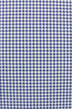 Lycra - Pied de poule blue
