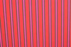 Lycra - Summer Stripes Orange/Pink/Green