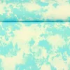 Lycra - Tie Dye Bright Aqua