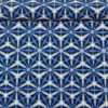 Lycra - Tie Dye Effect Blue/Grey on Black