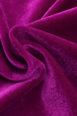 Lycra Velours Cassis - 24