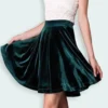 Lycra Velours Donker Grijs - 17