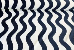 Lycra - Wave Offwhite/Black