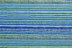 Lycra - Wavy Stripes Blue/Green
