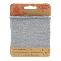 Manchetten Band - Lurex Grijs