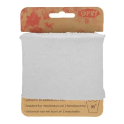 Manchetten Band - Lurex Wit