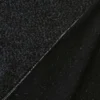 Mantelstof - Melange Black/Shiny Grey