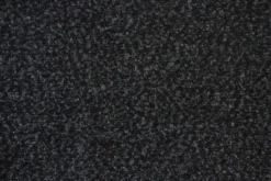 Mantelstof - Melange Black/Shiny Grey