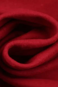 Mantelstof Wol - Rood