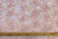 Mesh - Bridal Roses - Old Pink