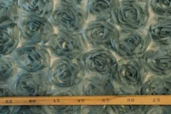 Mesh - Bridal Roses - Vintage Green