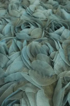 Mesh - Bridal Roses - Vintage Green