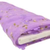 Mesh - Embroidery Floral - Dark Lilac 06